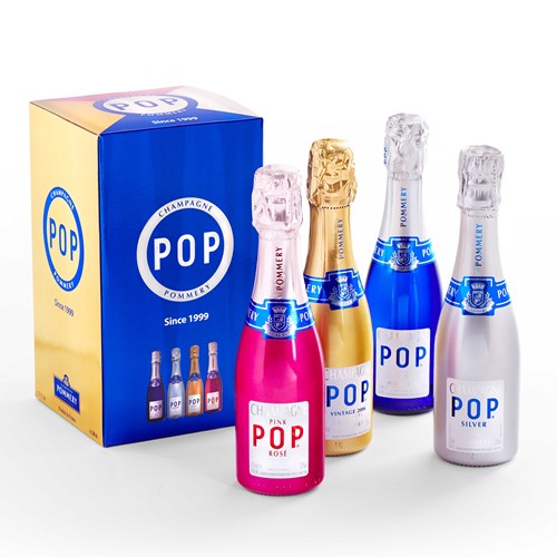 Send POP 4 Couleurs Champagne 4x20cl Online